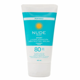 Bloqueador Nude Spf80 X 40ml Portable
